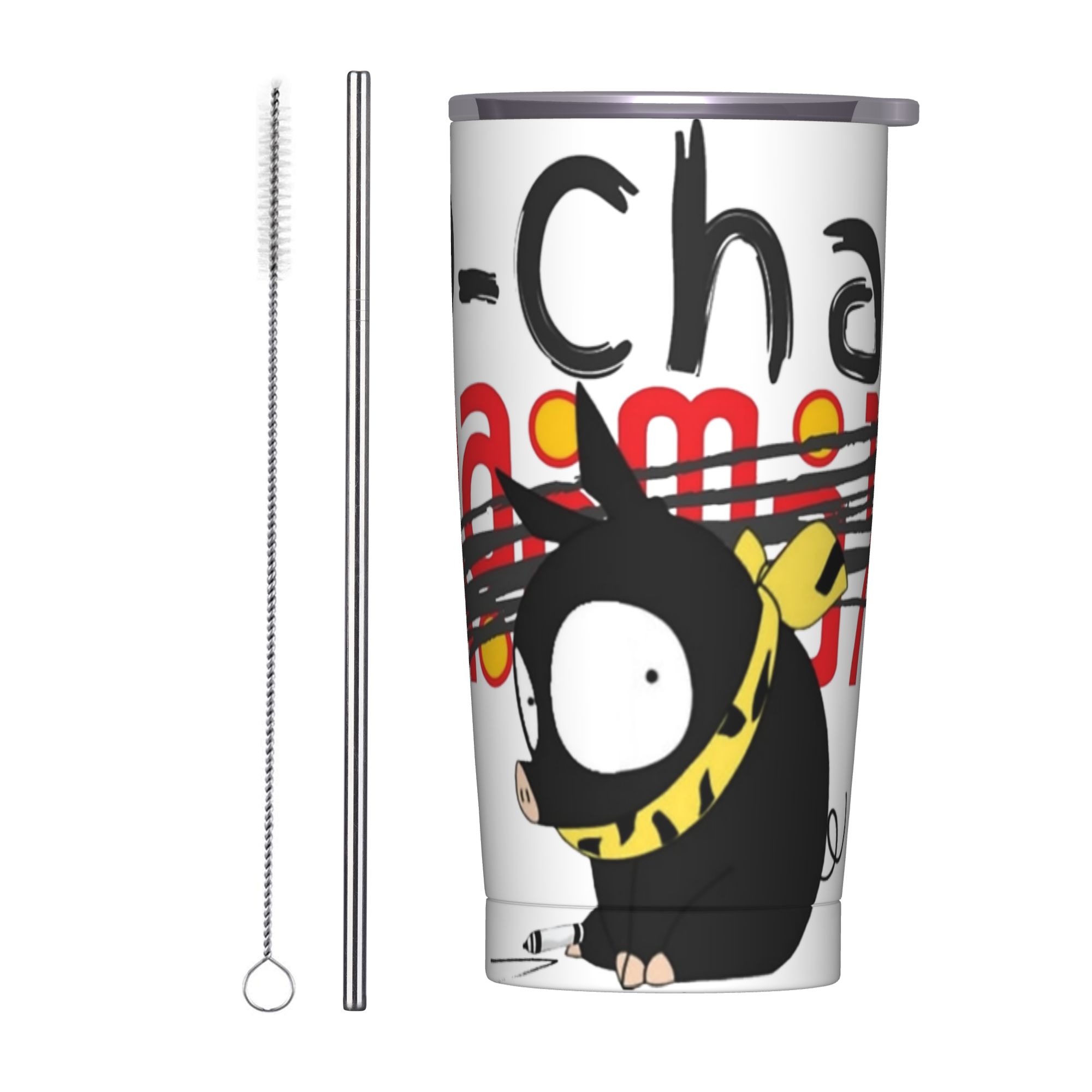 Home Office Logo - Gobelet isotherme P-Chan Ranma avec logo