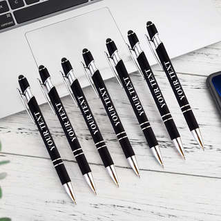Home Office Logo - Stylos personnalisés avec stylet, stylo sur