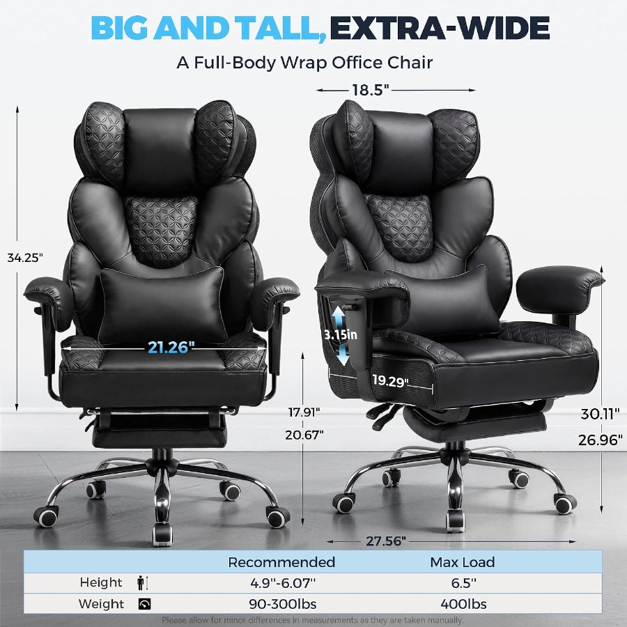 Chaise de jeu grande taille, c - Ergonomic Office Chair avis et prix