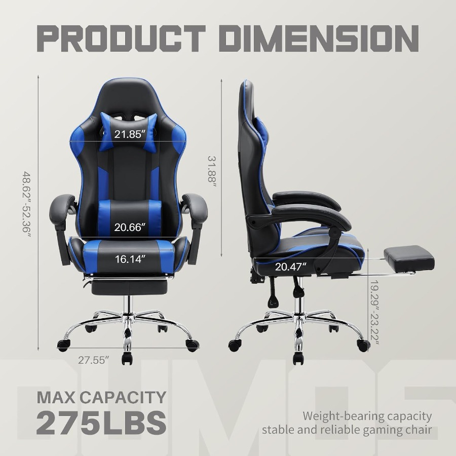 Chaise de jeu ergonomique avec - Ergonomic Office Chair avis et prix