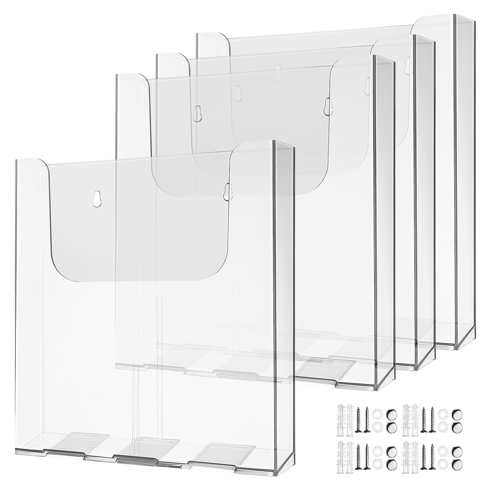 Lot de 4 porte-magazines en ac - Document Holder Stand avis et prix