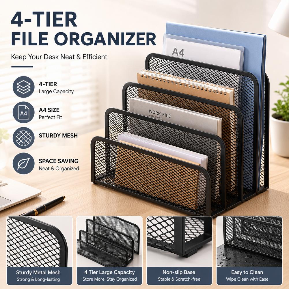 Support de bureau à 3 niveaux  - Document Holder Stand avis et prix
