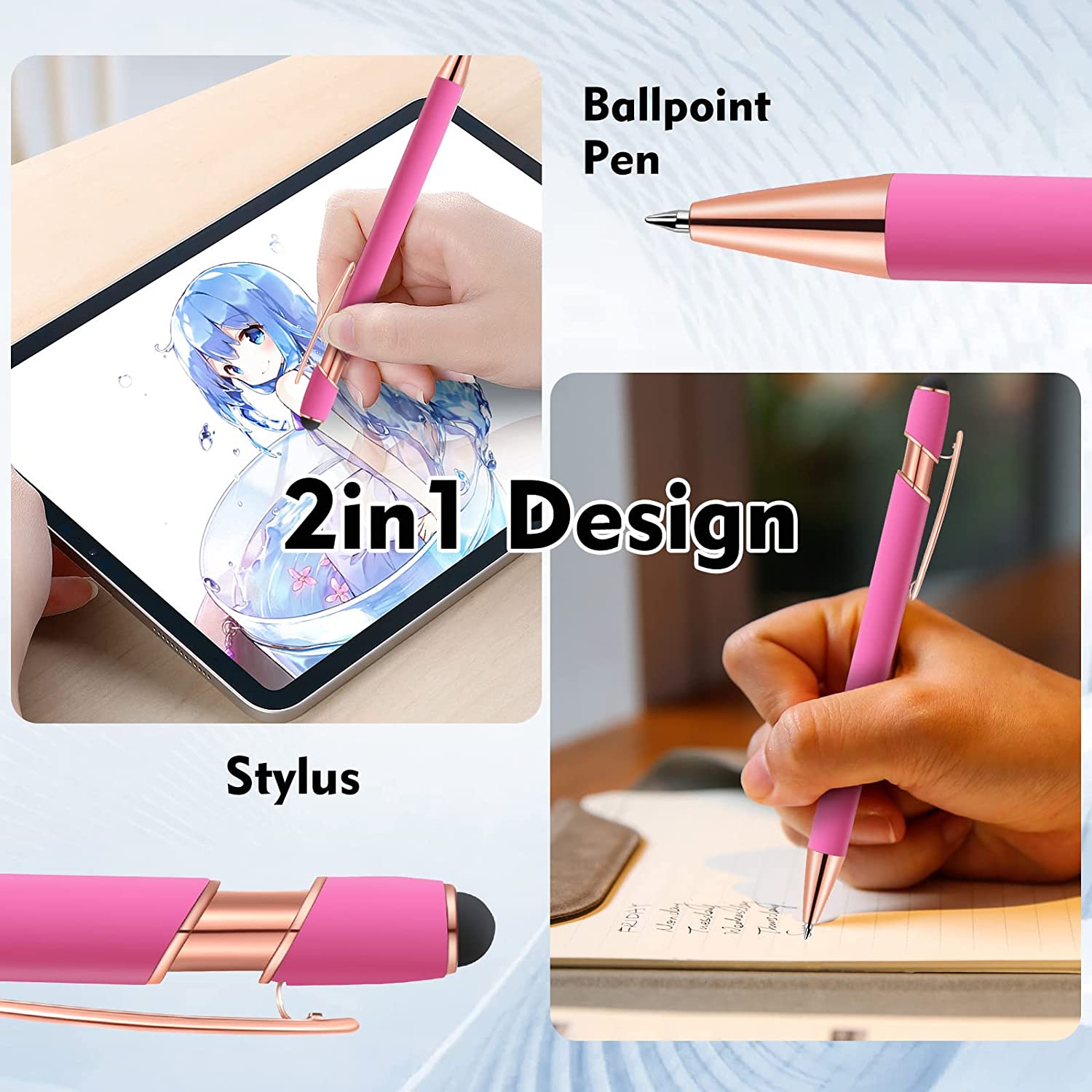 Stylos à bille en métal avec p - Home Office Logo avis et prix