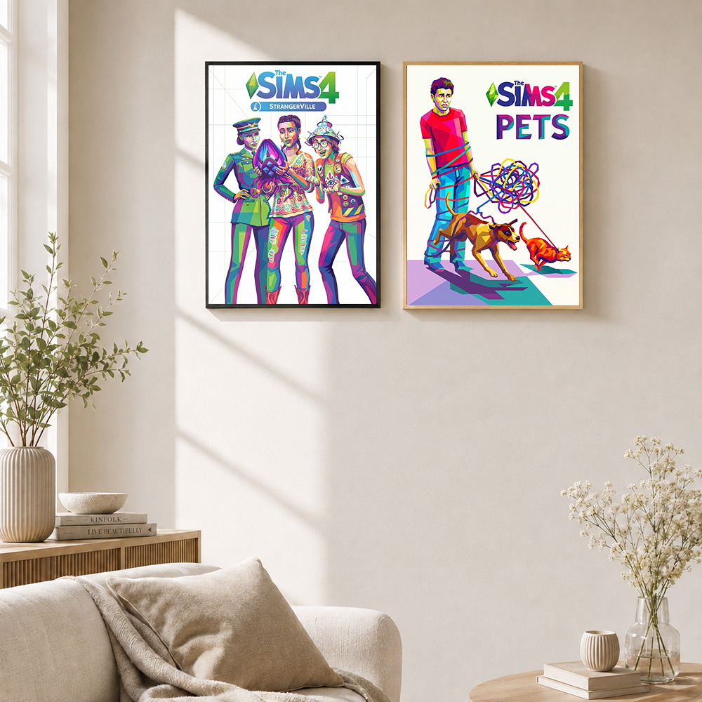 Affiches métalliques The Sims  - Home Office Room Inspiration avis et prix
