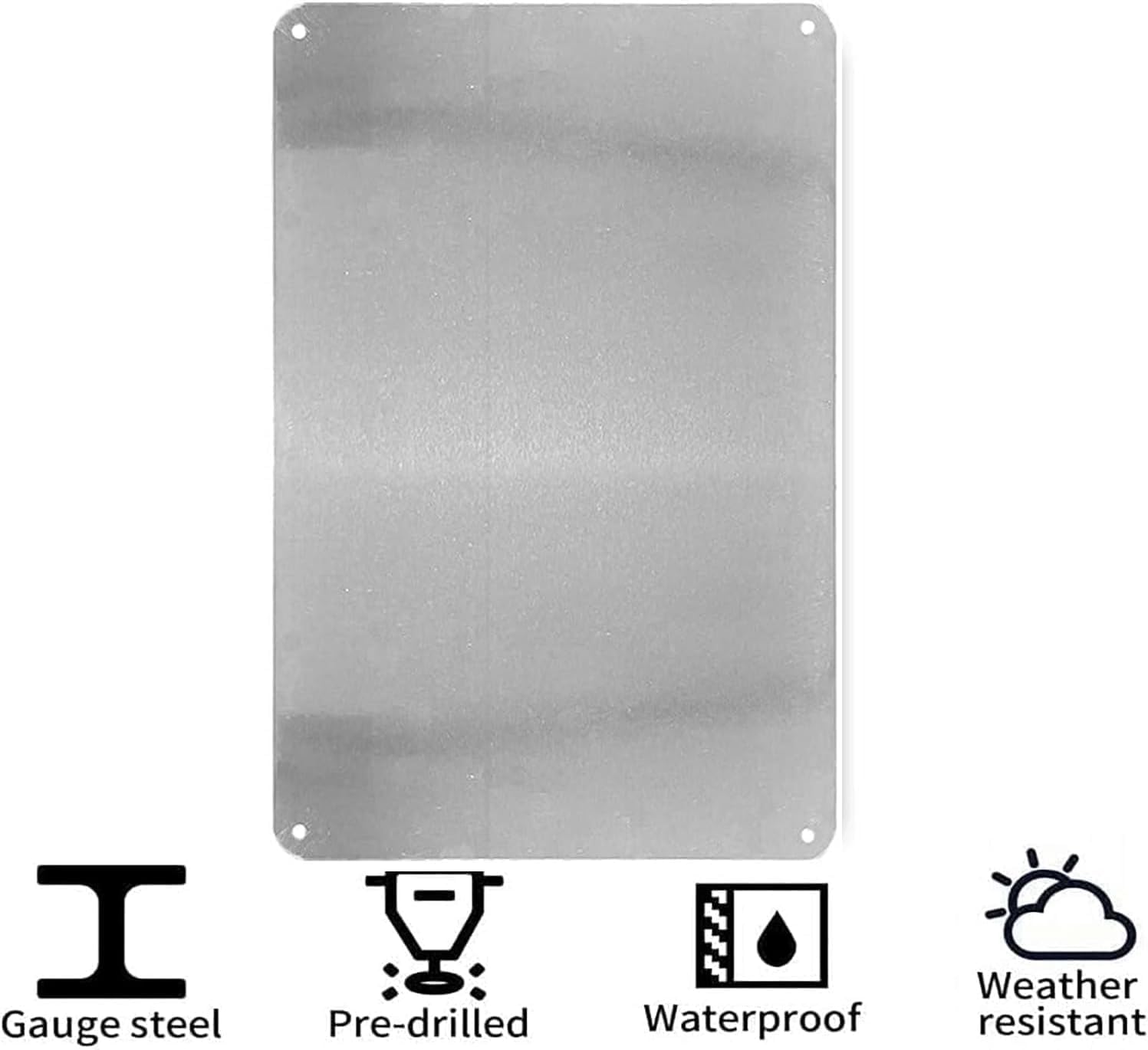 Plaque en métal vintage pour w - Home Office Or avis et prix