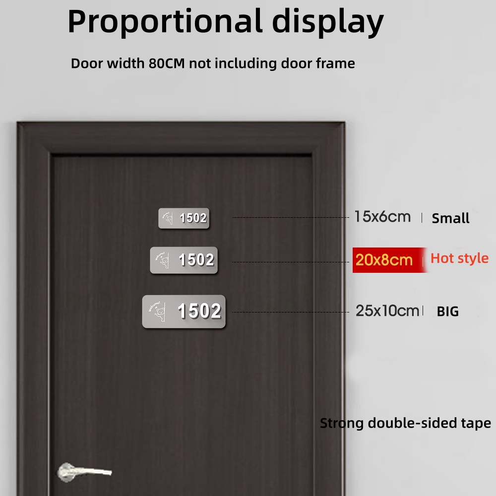 Plaque de numéro de maison mod - Home Office Logo avis et prix