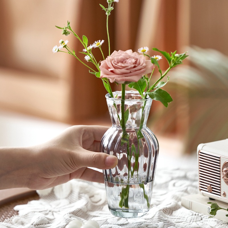 Vase en verre sculpté à la mai - Home Office Layout avis et prix