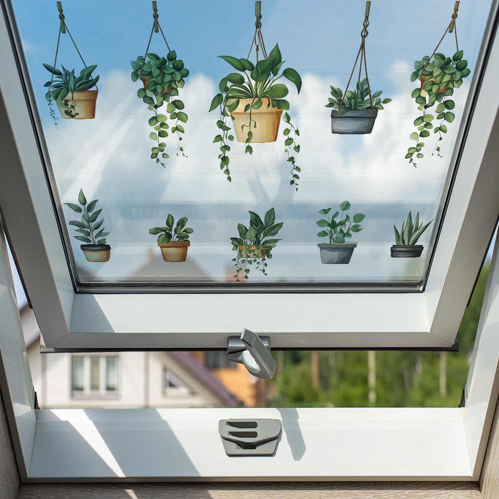Autocollants muraux de plantes - Home Office Layout avis et prix