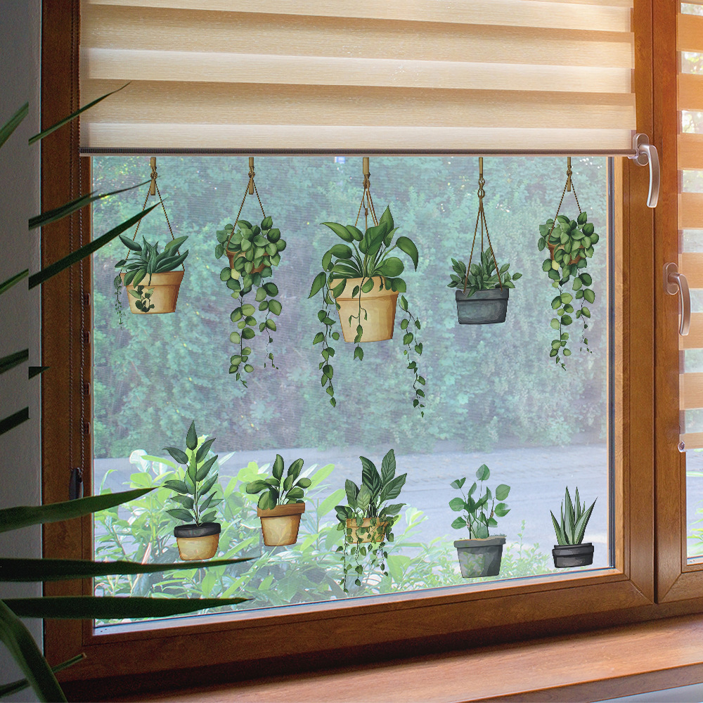 Autocollants muraux de plantes - Home Office Layout avis et prix