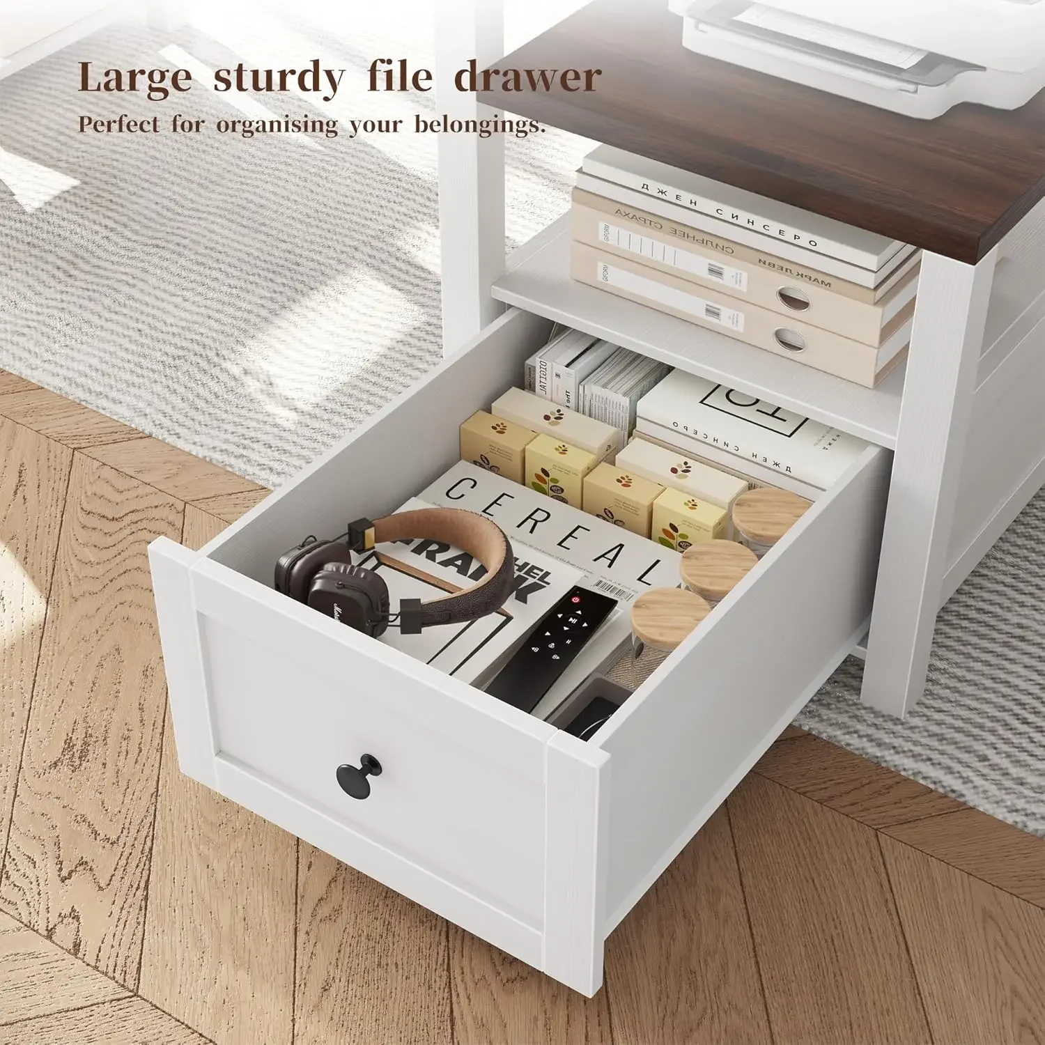 Bureau de jeu blanc avec tiroi - Home Office Work Table avis et prix