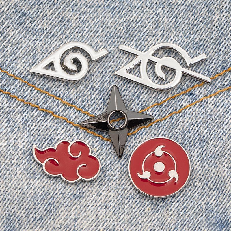Broche Naruto Akatsuki Nuage R - Home Office Or avis et prix